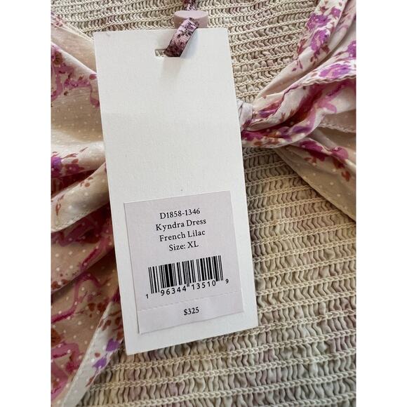 LoveShackFancy Pink and Cream Mini Dress - Picture 12 of 13